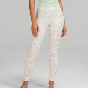 NWOT Lululemon Align 28” Cheetah Camo Never Worn/As New